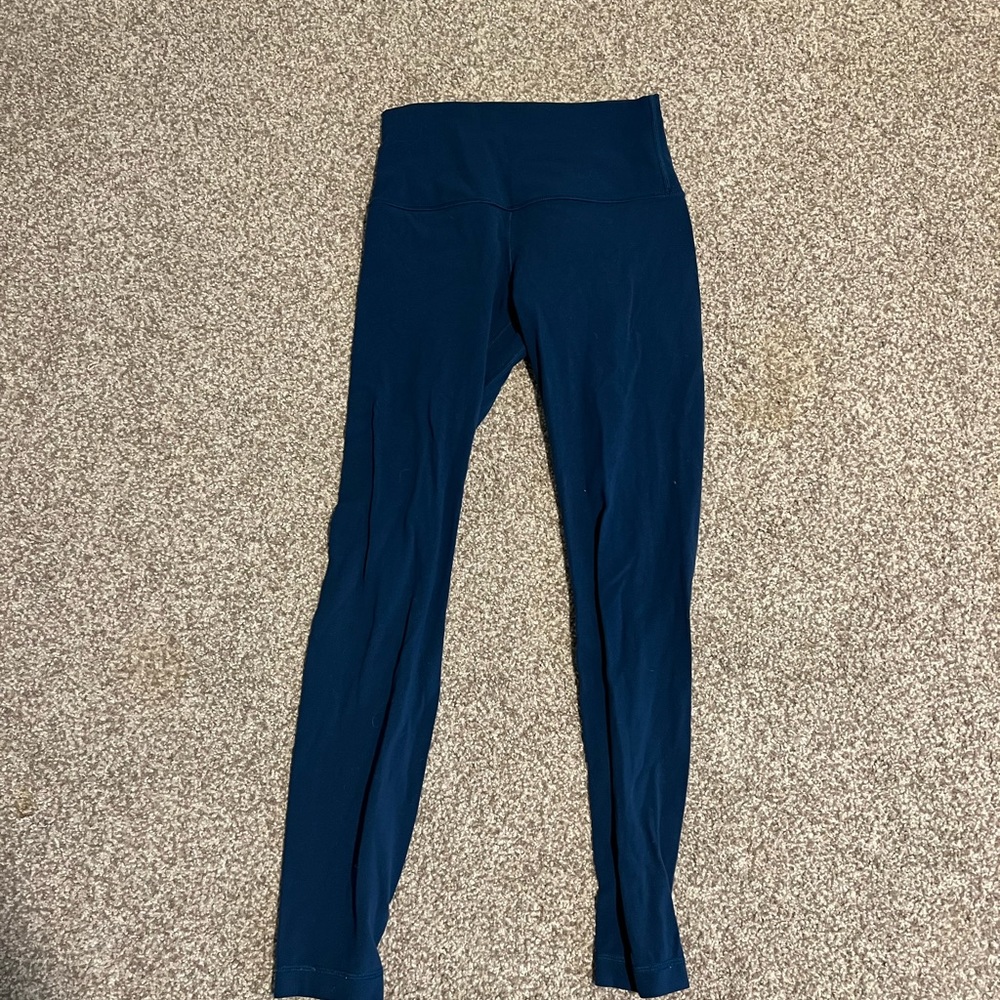 Size 4 Lulu lemon blue leggings